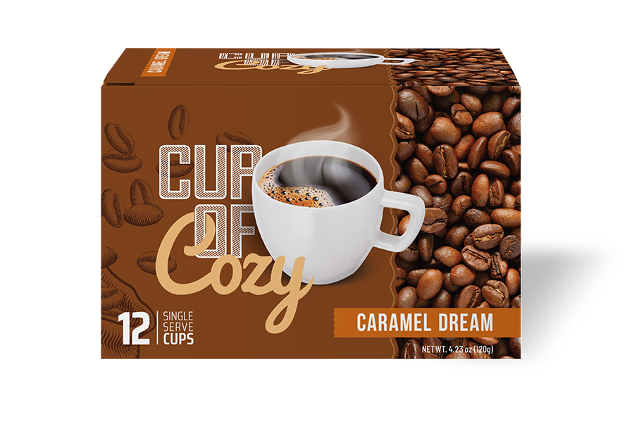 NaTivo Cup of Cozy Caramel Dream K-Cups 6 units per case 4.3 oz