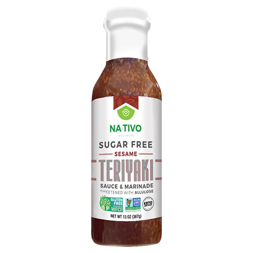 NaTivo Sugar Free Sesame Teriyaki Sauce & Marinade 12 units per case 13.0 oz