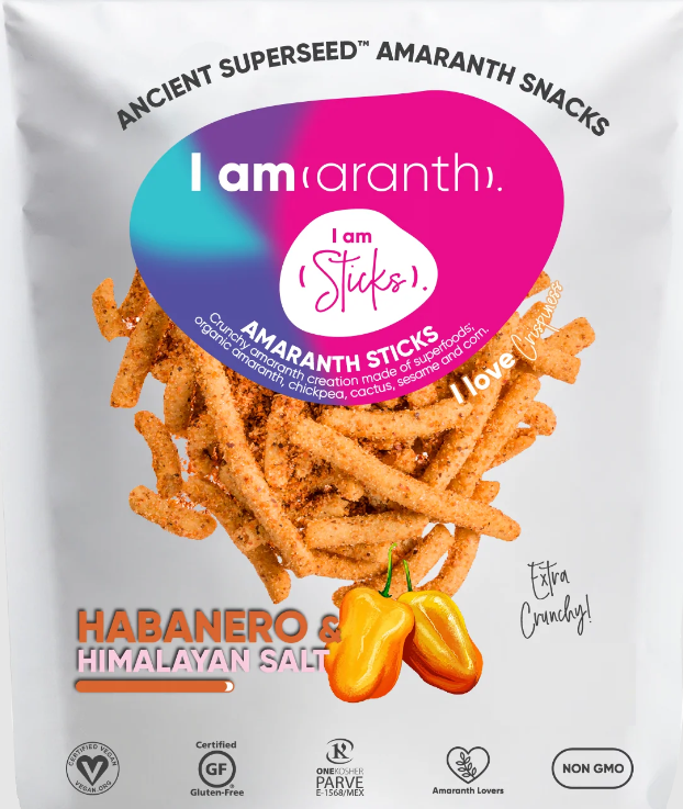 Amaranth Churritos- Habanero- BULK 14 units per case 1.0 lb