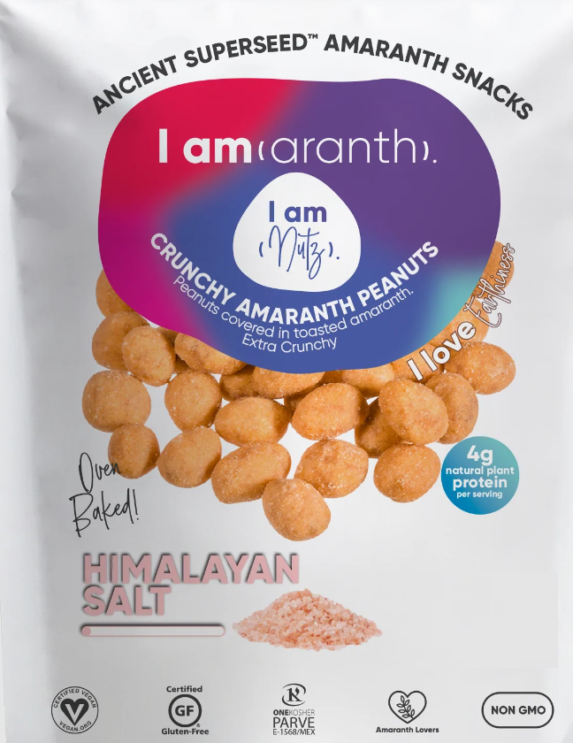 Amaranth Peanuts- Himalayan Salt- BULK 14 units per case 1.0 lb
