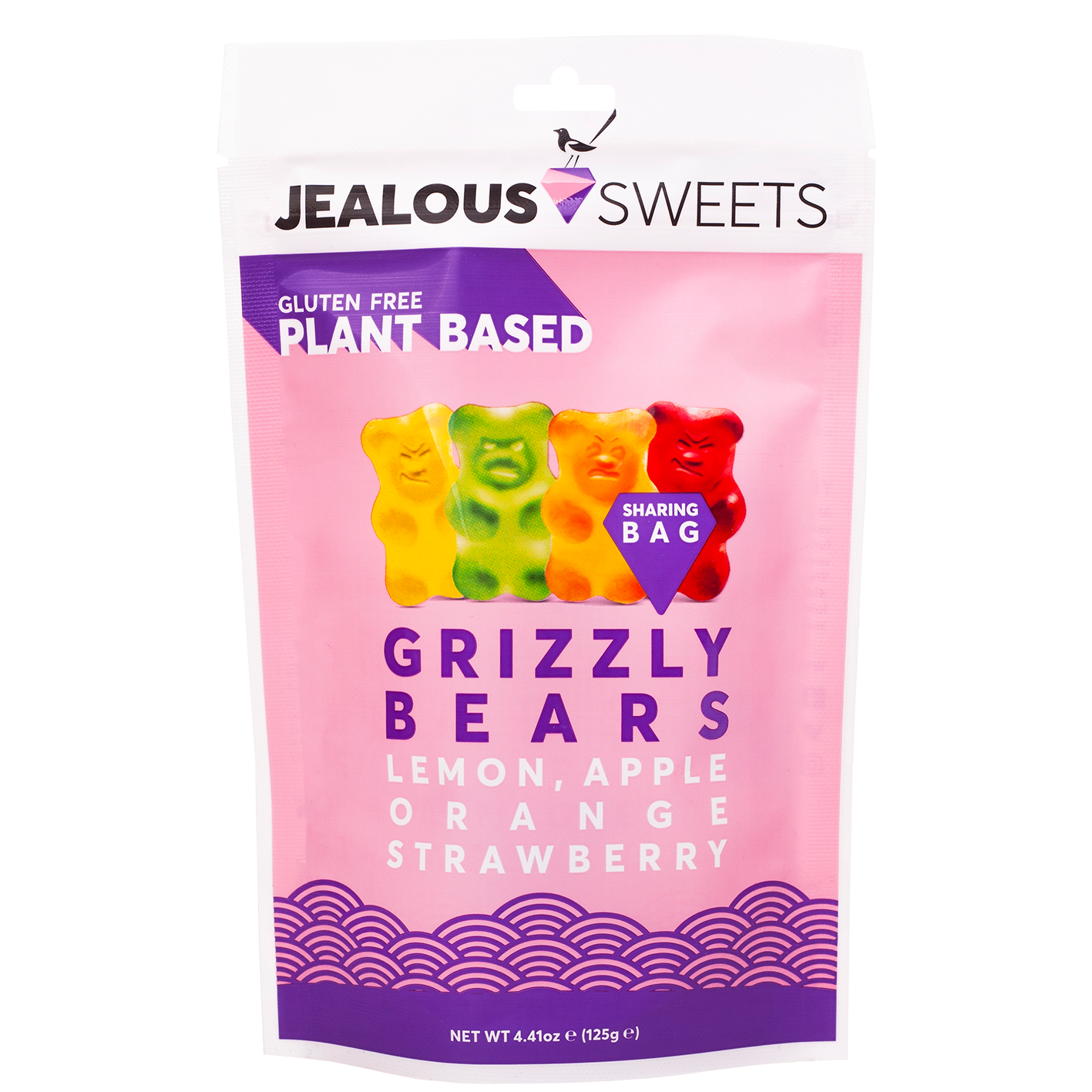 Jealous Sweets Grizzly Bears 7 units per case 4.5 oz