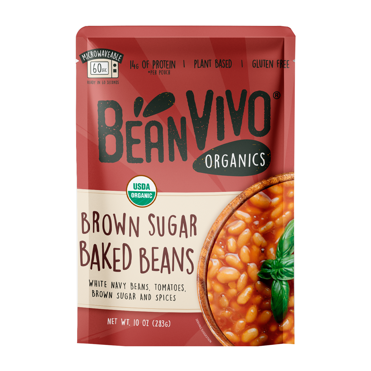 BeanVIVO Organic Brown Sugar Baked Beans 6 units per case 10.0 oz