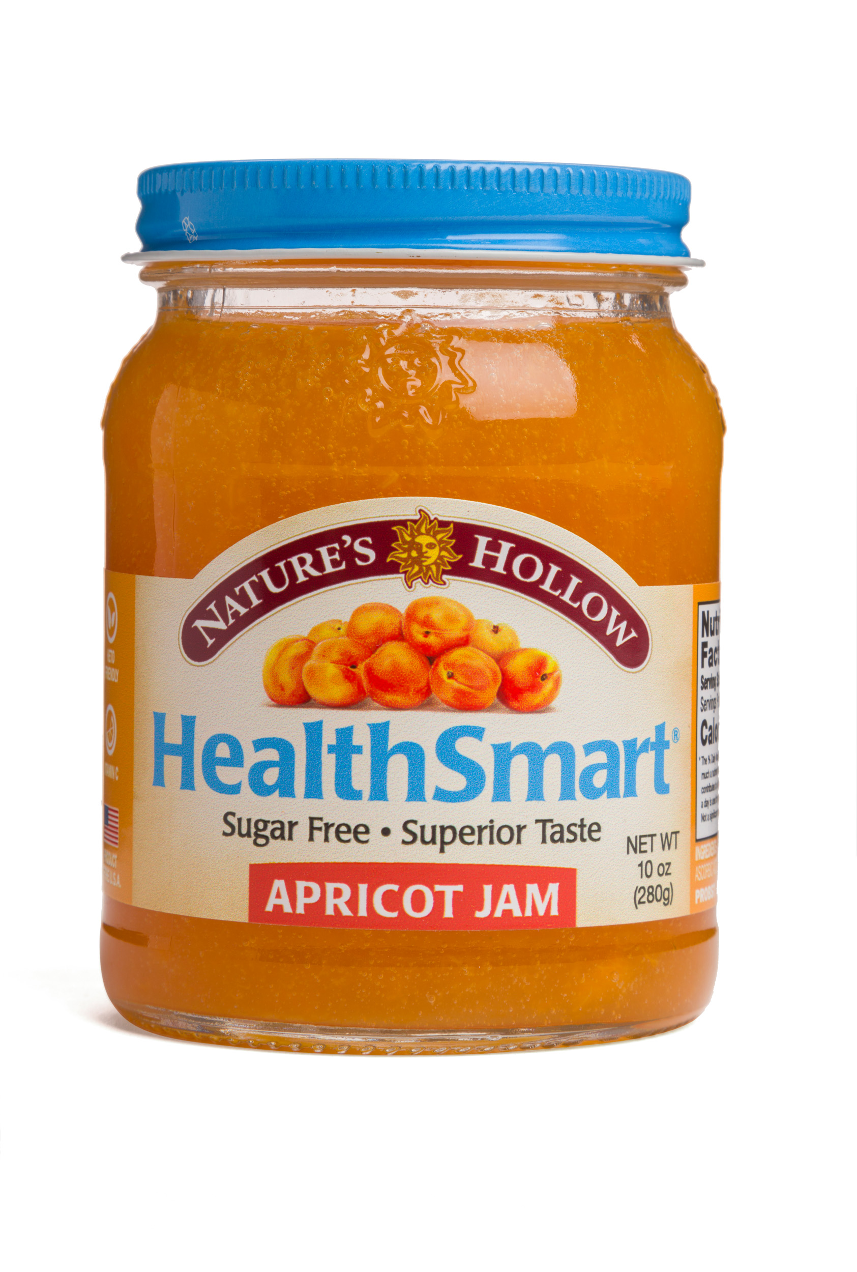 Nature's Hollow HealthSmart® Apricot Jam 6 units per case 10.0 oz