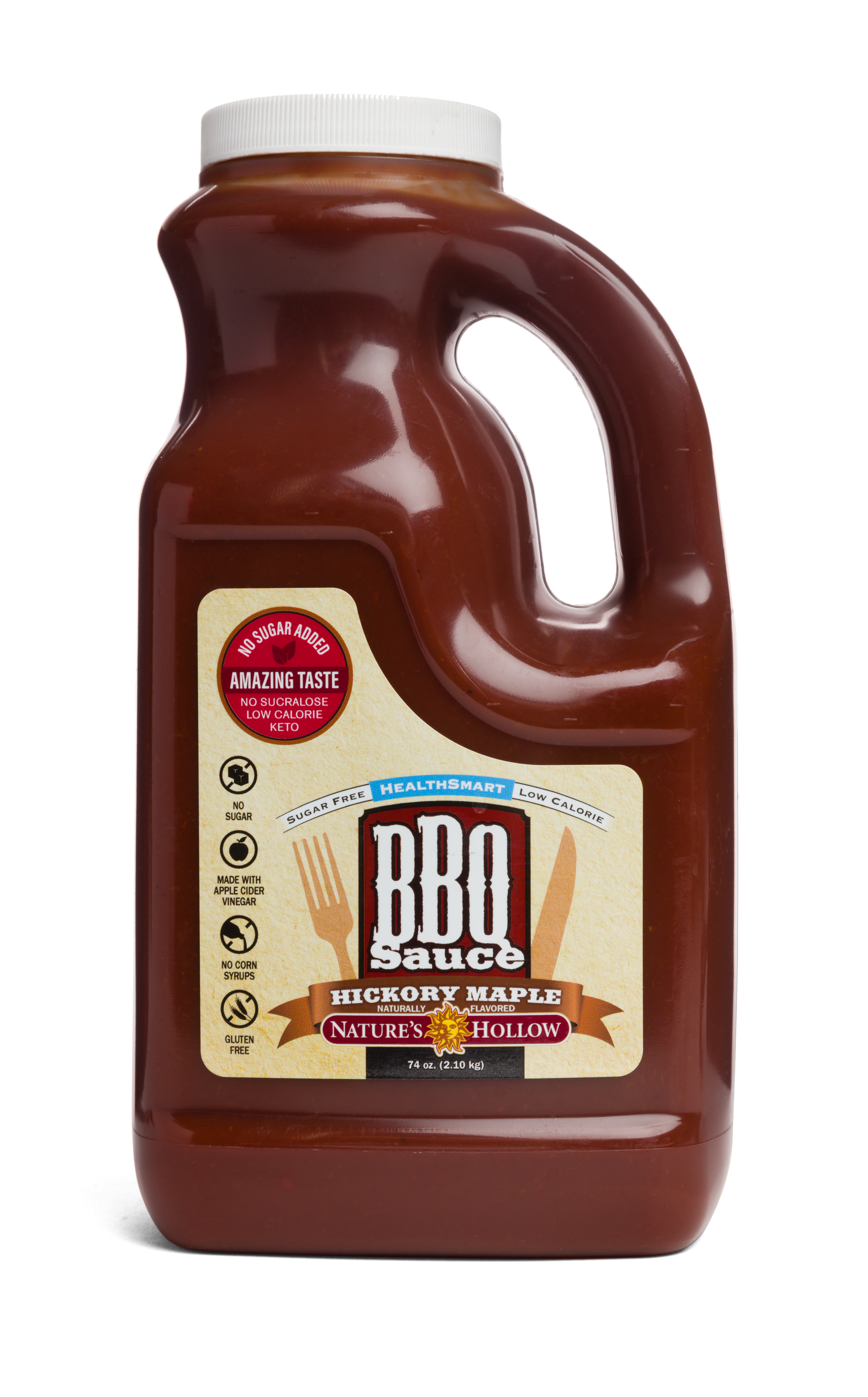 Nature's Hollow HealthSmart® Hickory Maple BBQ Sauce BULK 6 units per case 74.0 oz