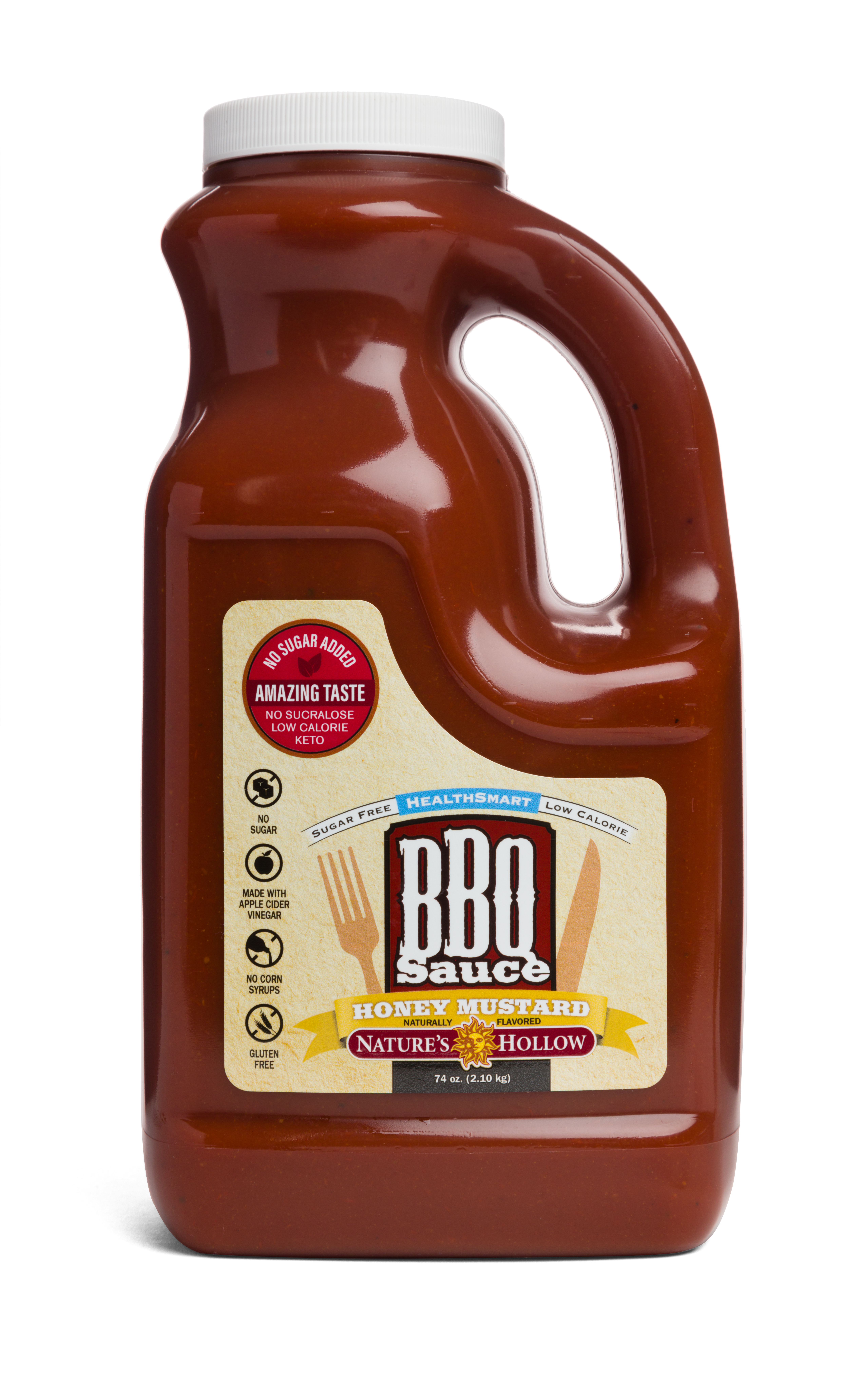 Nature's Hollow HealthSmart® Honey Mustard BBQ Sauce BULK 6 units per case 74.0 oz