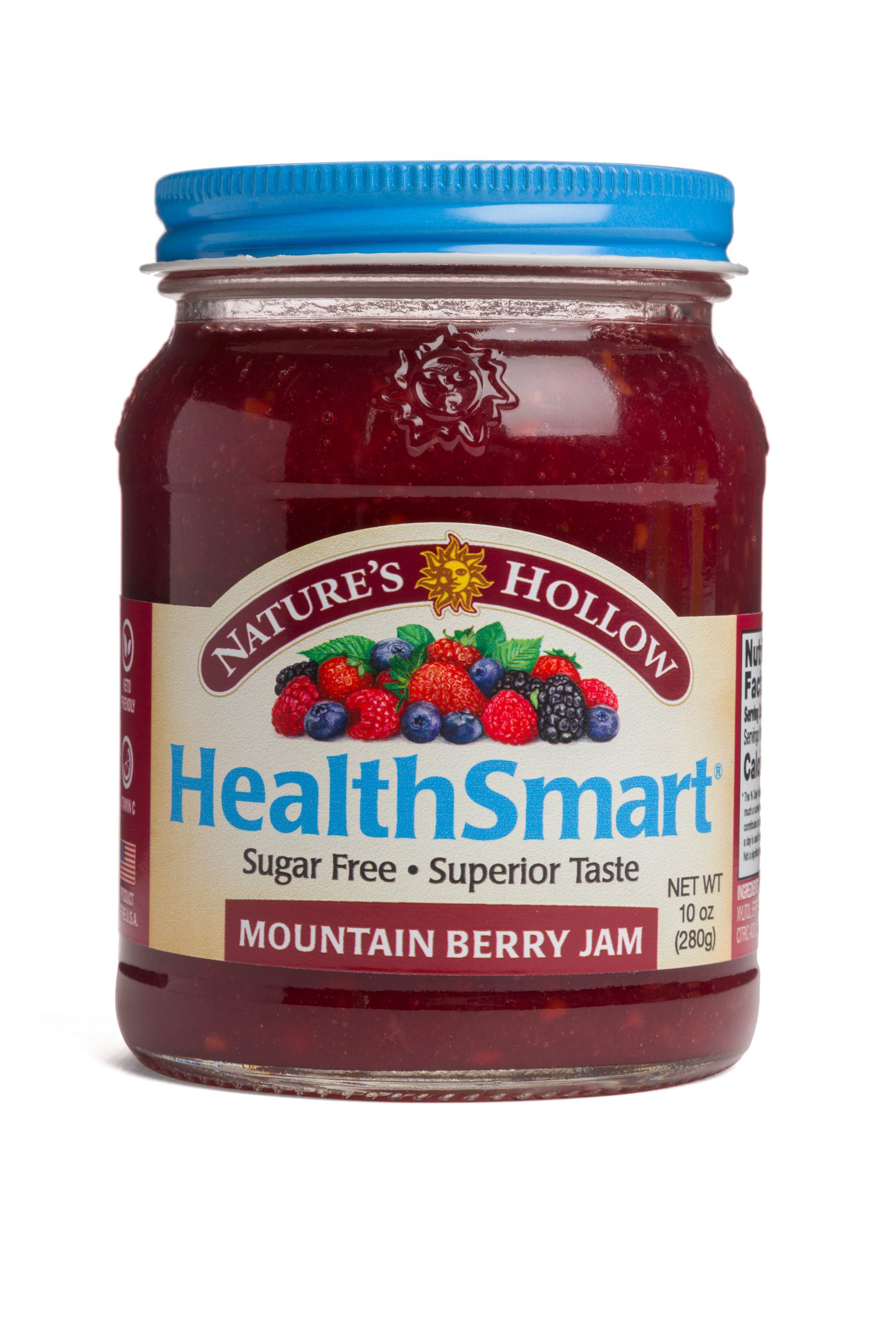 Nature's Hollow HealthSmart® Mountain Berry Jam 6 units per case 10.0 oz
