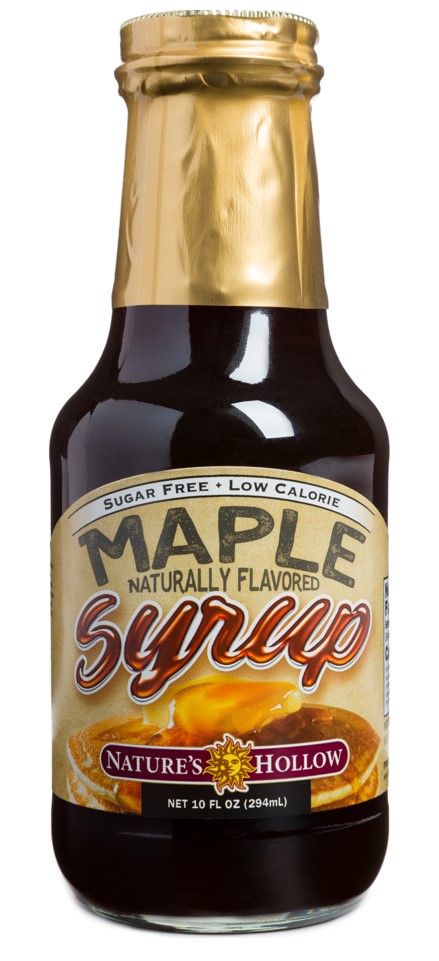 Nature's Hollow Sugar Free Maple Flavored Syrup 6 units per case 10.0 fl
