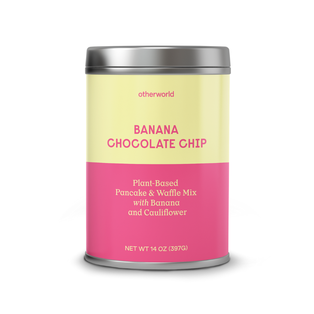 otherworld Plant-based Pancake & Waffle Mix - Banana Chocolate Chip 6 units per case 14.0 oz