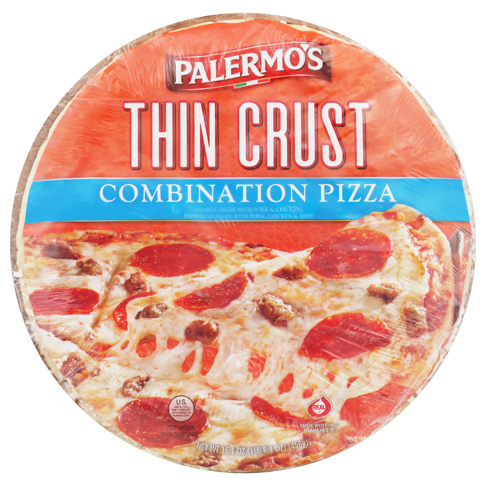 Palermo's Thin Crust Combination Pizza 12 units per case 16.1 oz