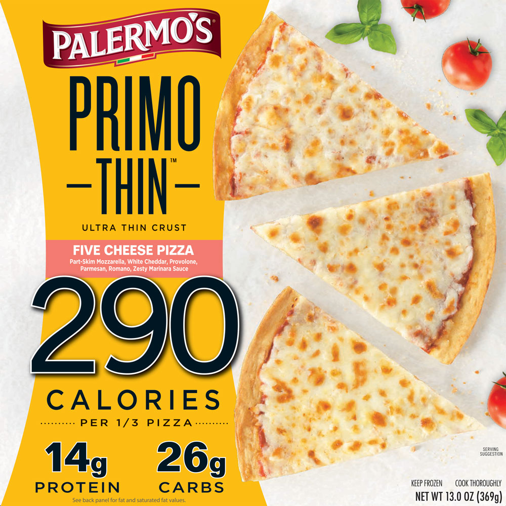 Palermo's Primo Thin Five Cheese Pizza 12 units per case 13.0 oz