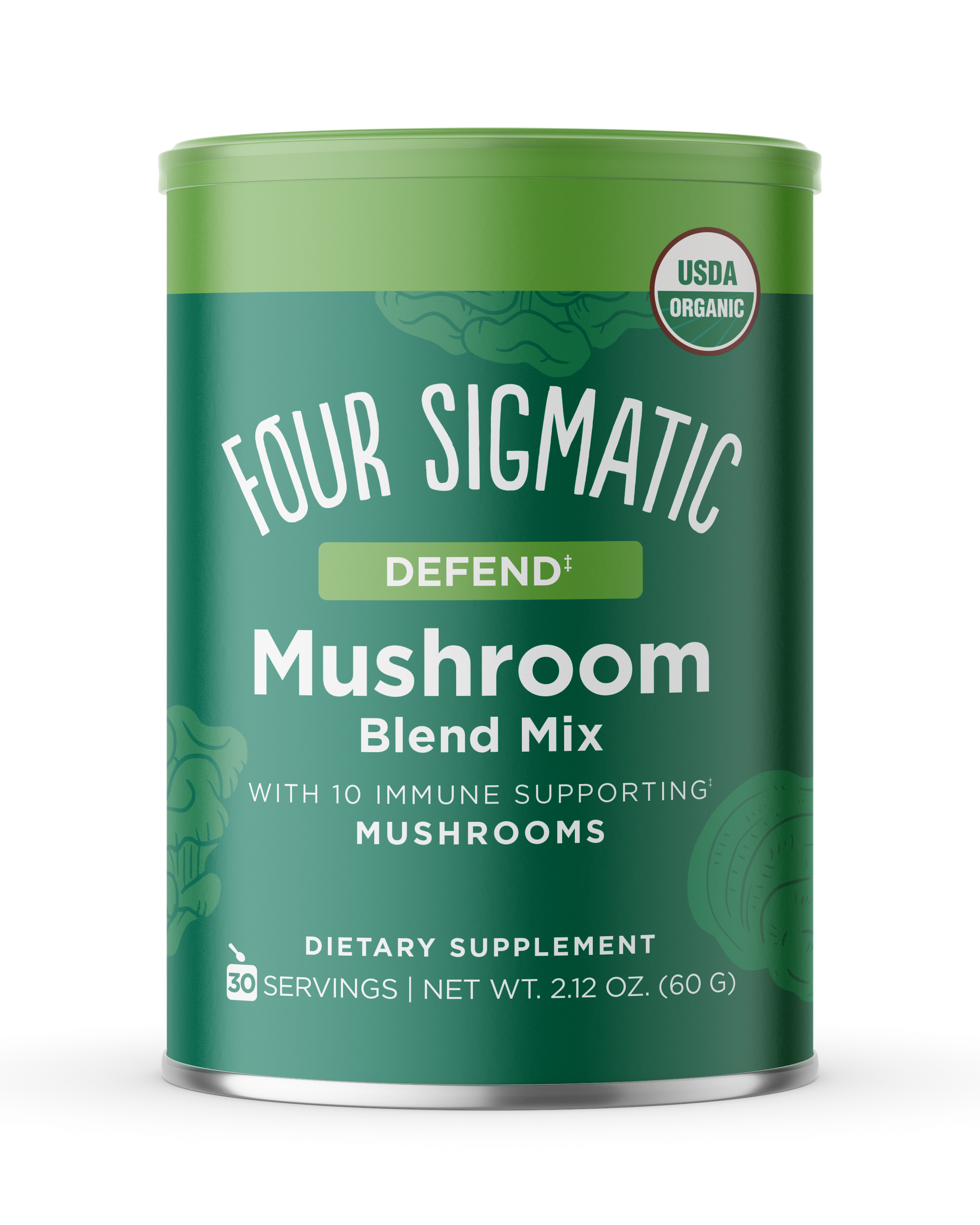 Mushroom Blend Mix 6 units per case 2.2 oz