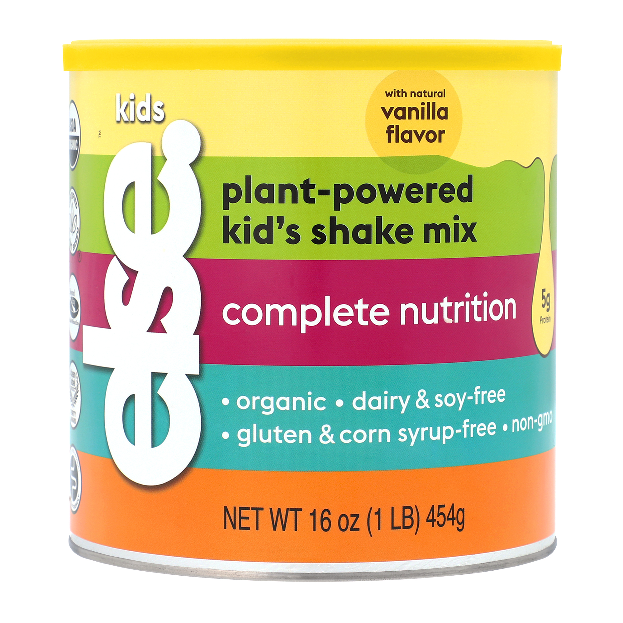 Else Nutrition Kids Plant-Powered Kid's Shake Mix, Vanilla 6 units per case 16.0 oz