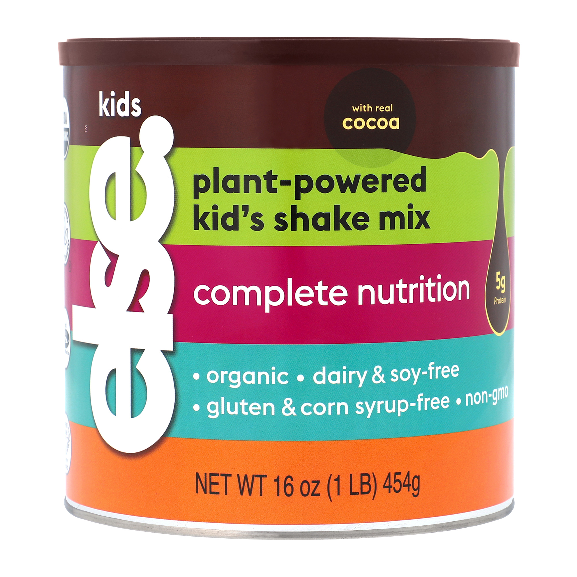Else Nutrition Kids Plant-Powered Kid's Shake Mix, Chocolate 6 units per case 16.0 oz