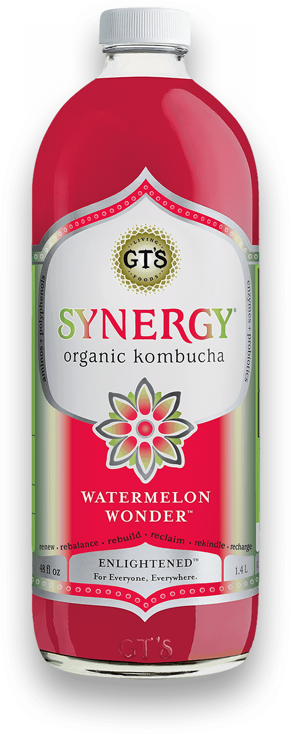 GT's Synergy Kombucha Watermelon Wonder 6 units per case 48.0 fl