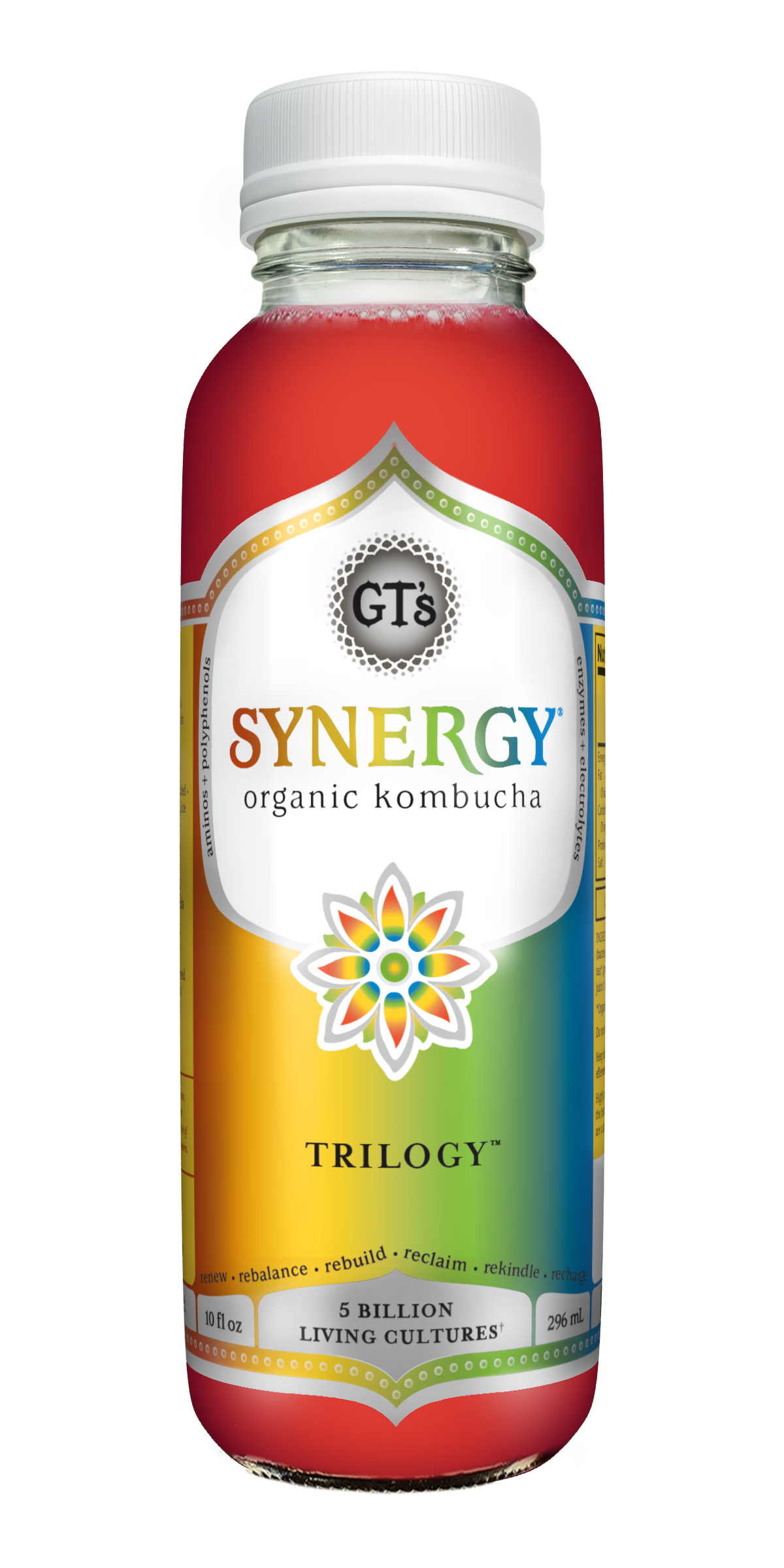 GT's Synergy Kombucha Trilogy 12 units per case 10.0 fl