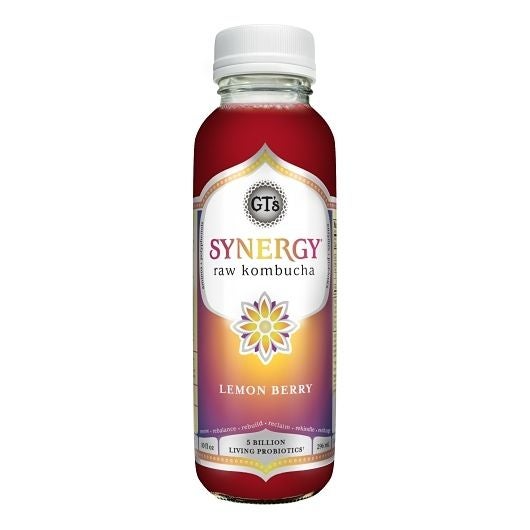 GT's Synergy Kombucha Lemon Berry 12 units per case 10.0 fl