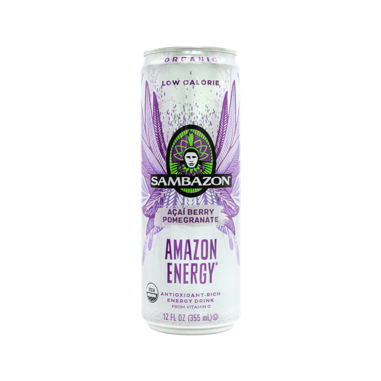 Sambazon Amazon Energy Lo-Cal  - Acai Berry & Pomegranate - 12pk 12 units per case 12.0 oz