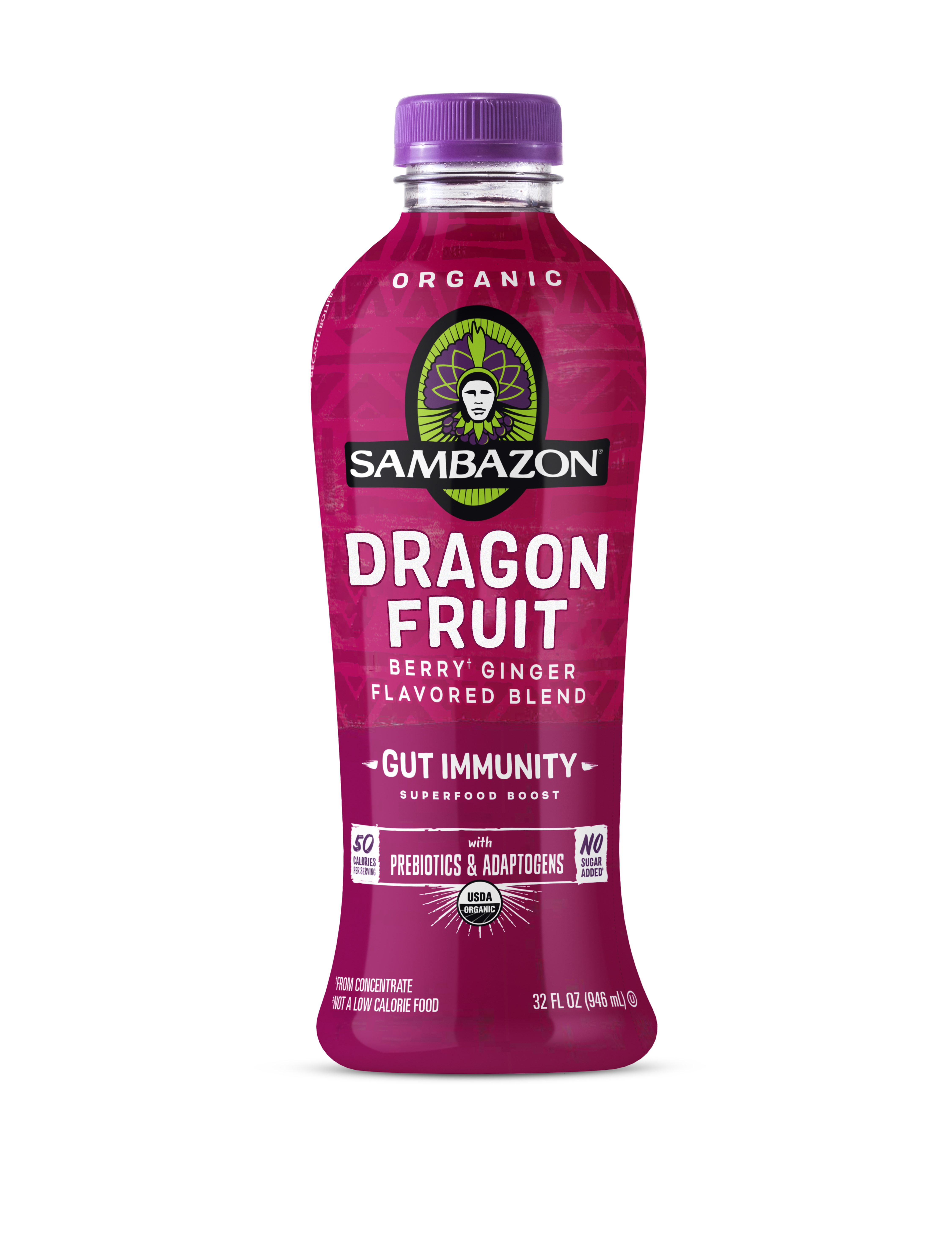 Sambazon Dragon Fruit Juice 32oz 6 units per case 32.0 oz