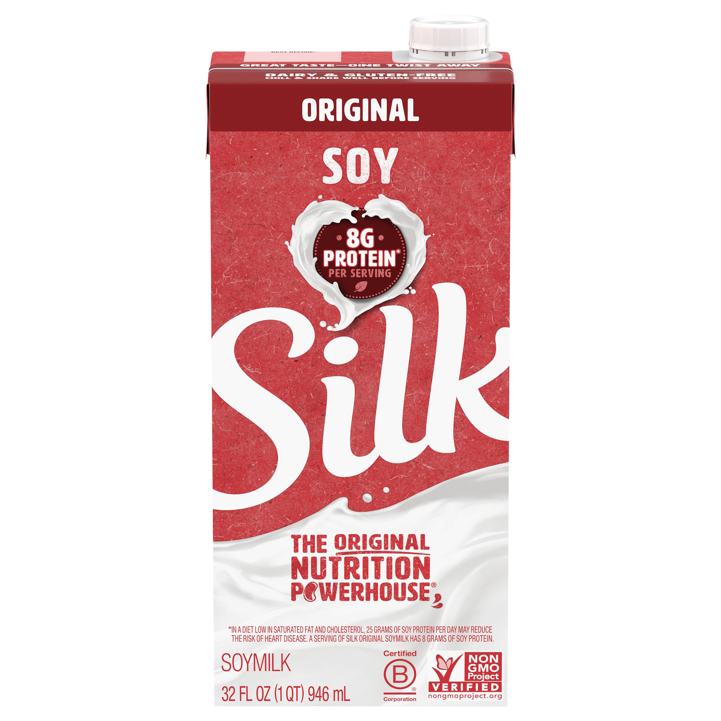 Silk Soy Milk - Orginal 6 units per case 32.0 oz