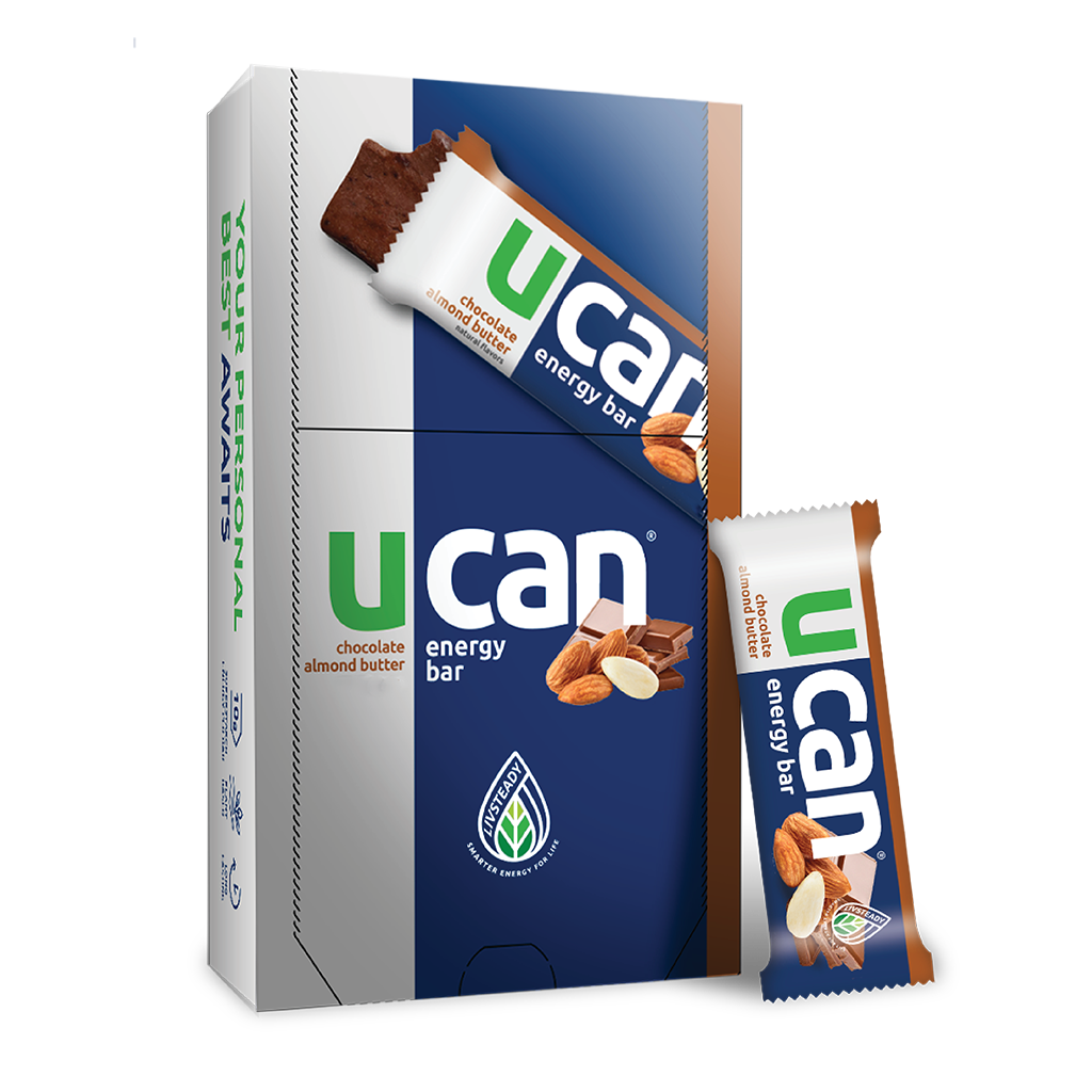UCAN Snack Bar Box - Chocolate Almond 6 innerpacks per case 1.1 lbs