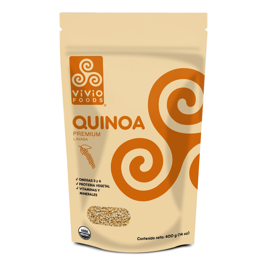 Vivio Foods Organic Seeds Quinoa 12 units per case 400 g
