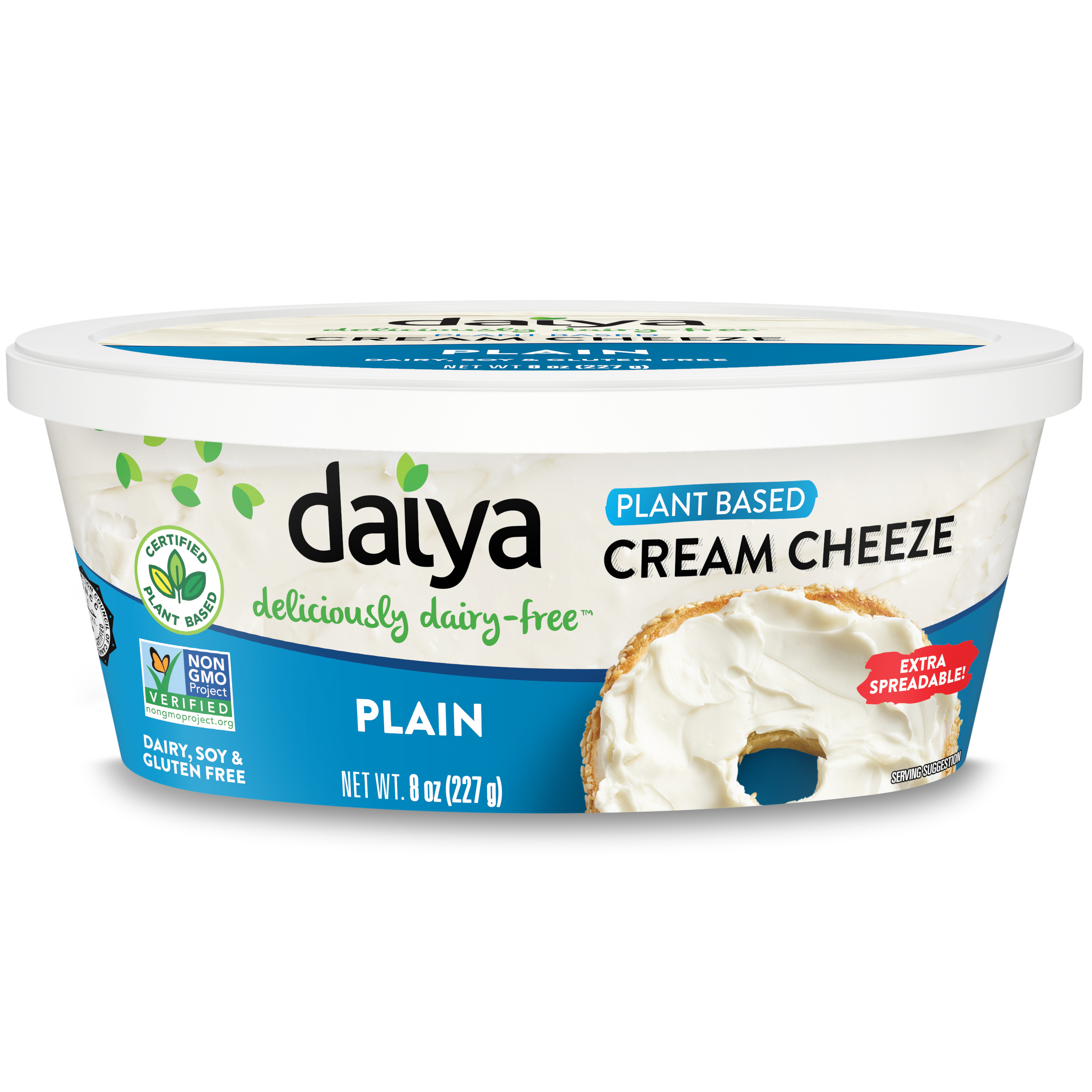 Daiya Foods Plain Plant Based Cream Cheeze 6 units per case 227 g