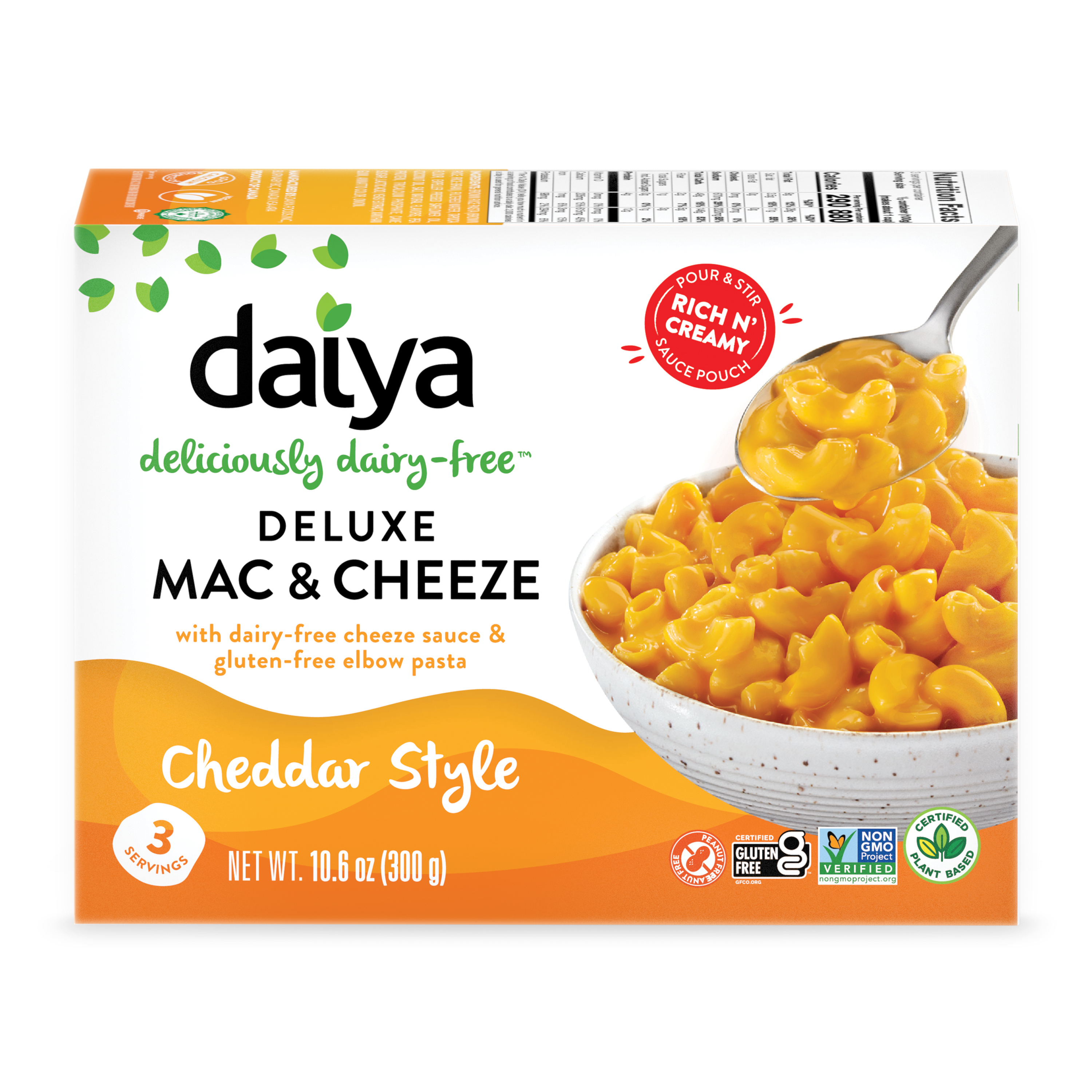 Daiya Foods Cheddar Style Cheezy Mac 8 units per case 301 g