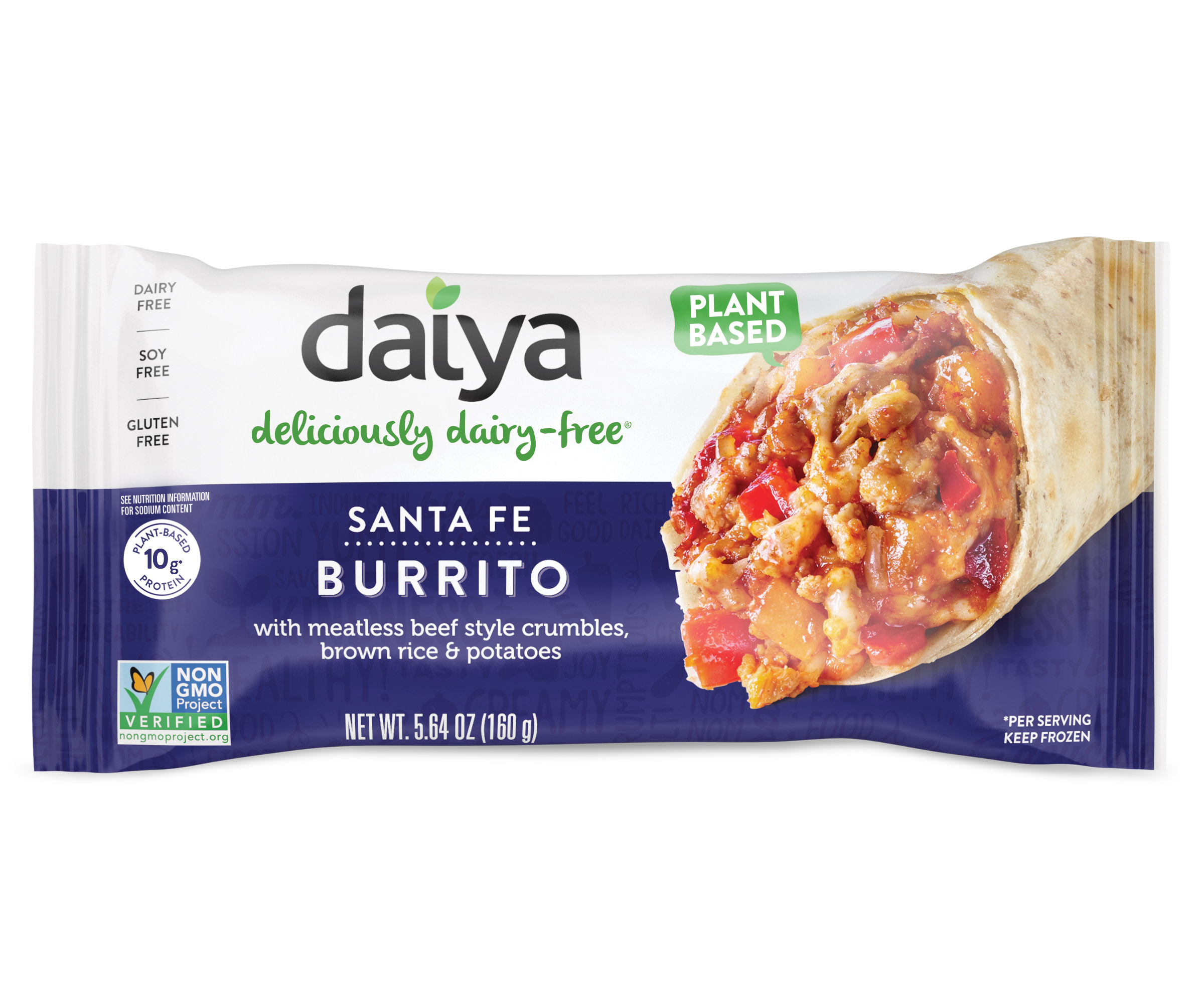 Daiya Foods Santa Fe Burrito 12 units per case 160 g