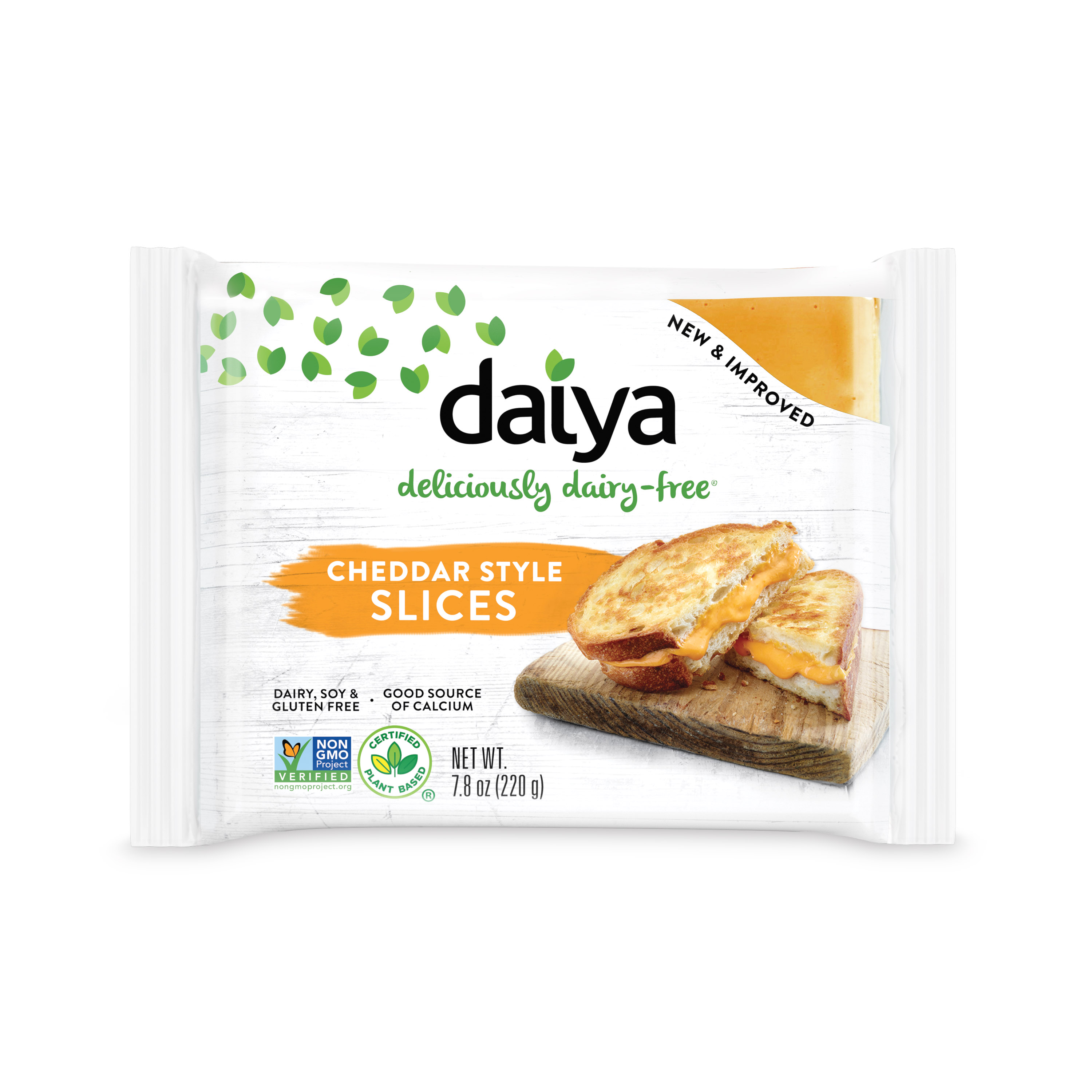 Daiya Foods Cheddar Style Slices 8 units per case 222 g