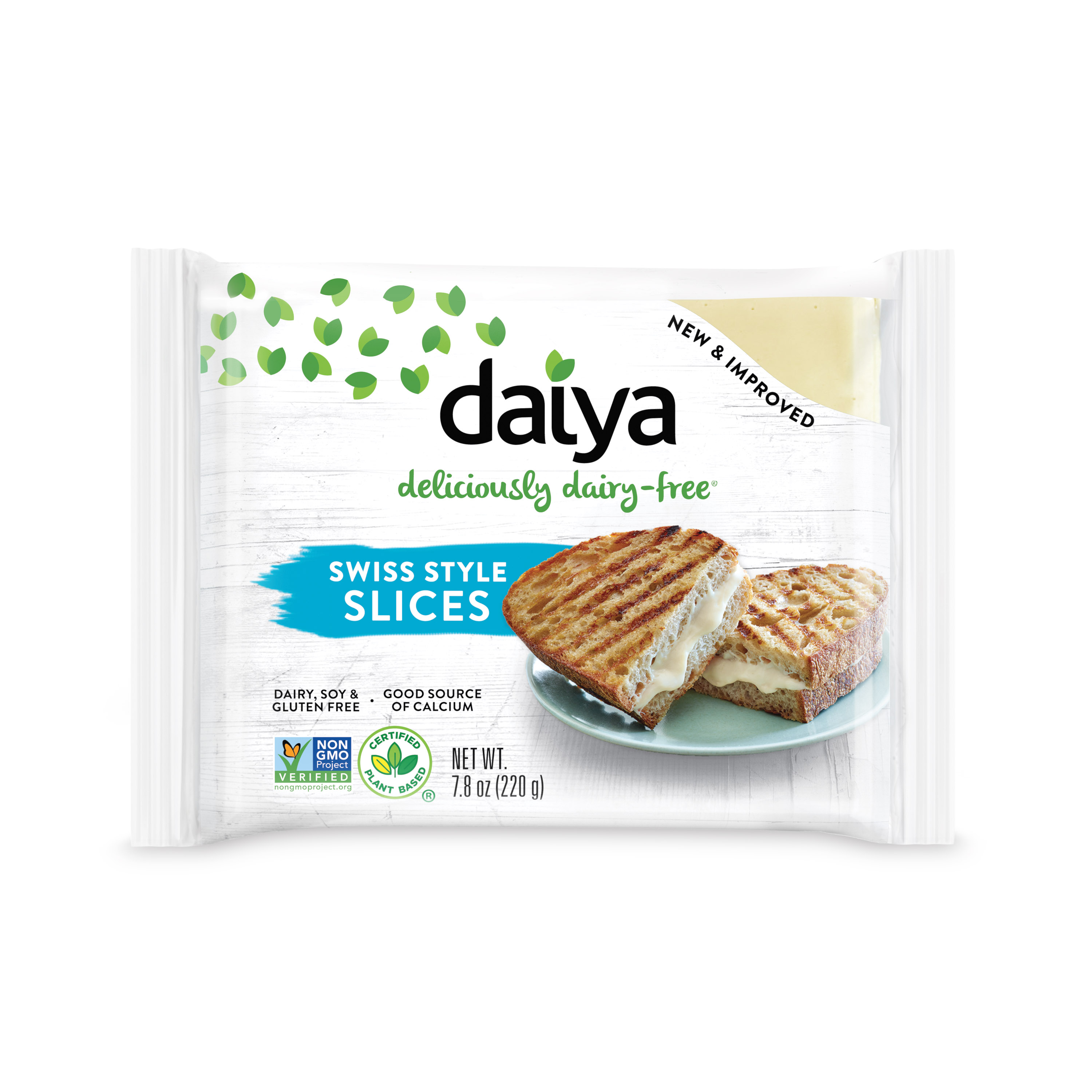 Daiya Foods Swiss Style Slices 8 units per case 222 g