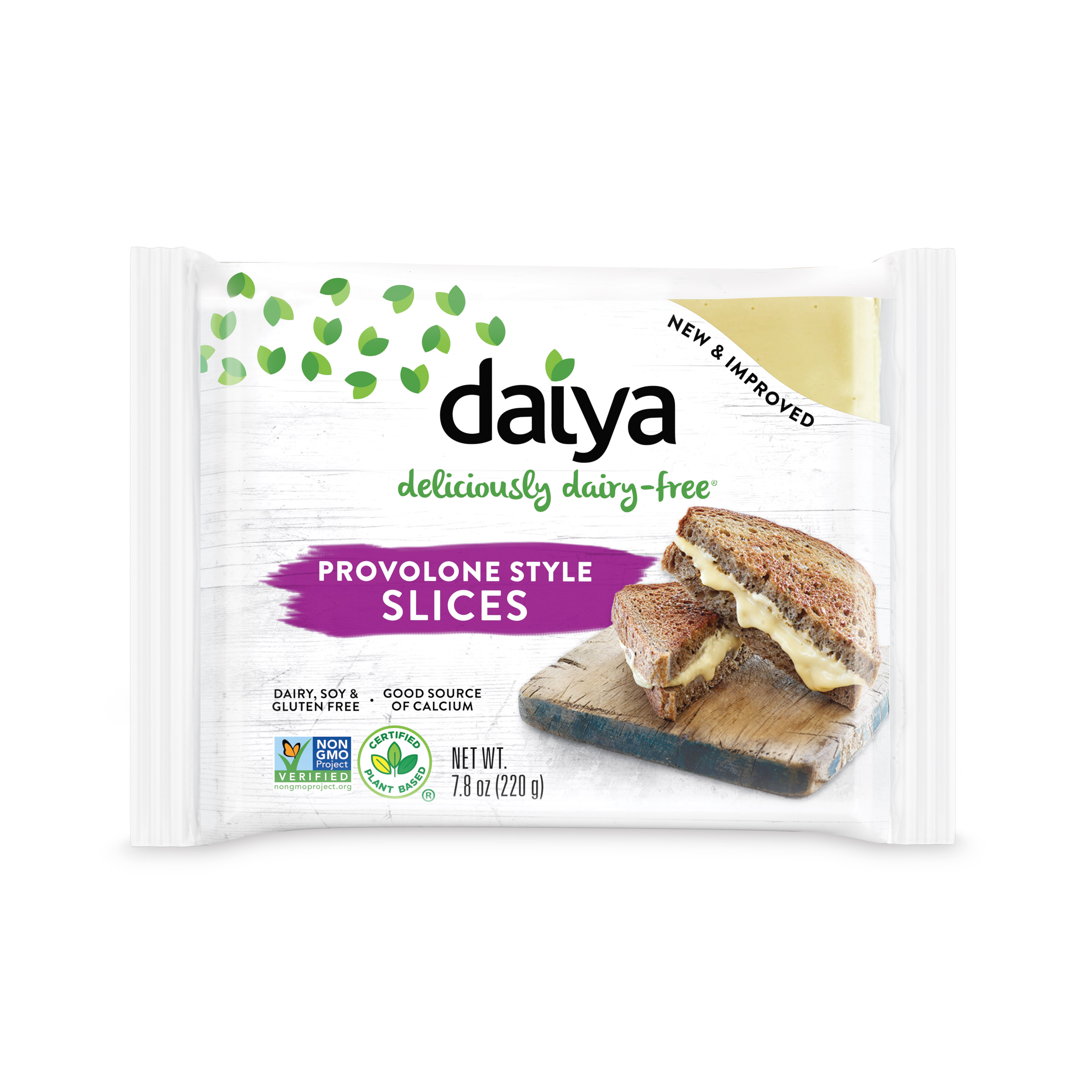 Daiya Foods Provolone Style Slices 8 units per case 222 g