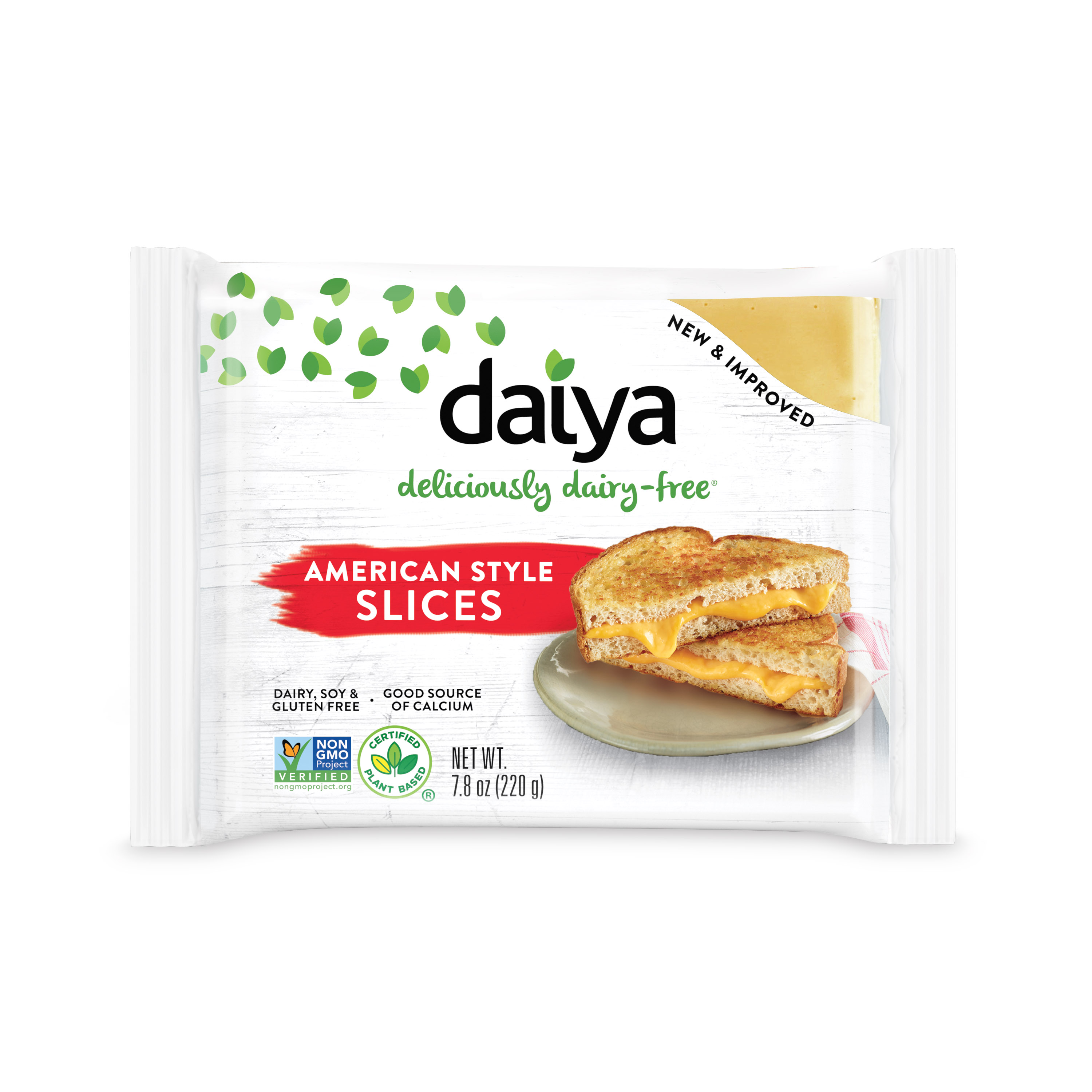 Daiya Foods American Style Slices 8 units per case 222 g