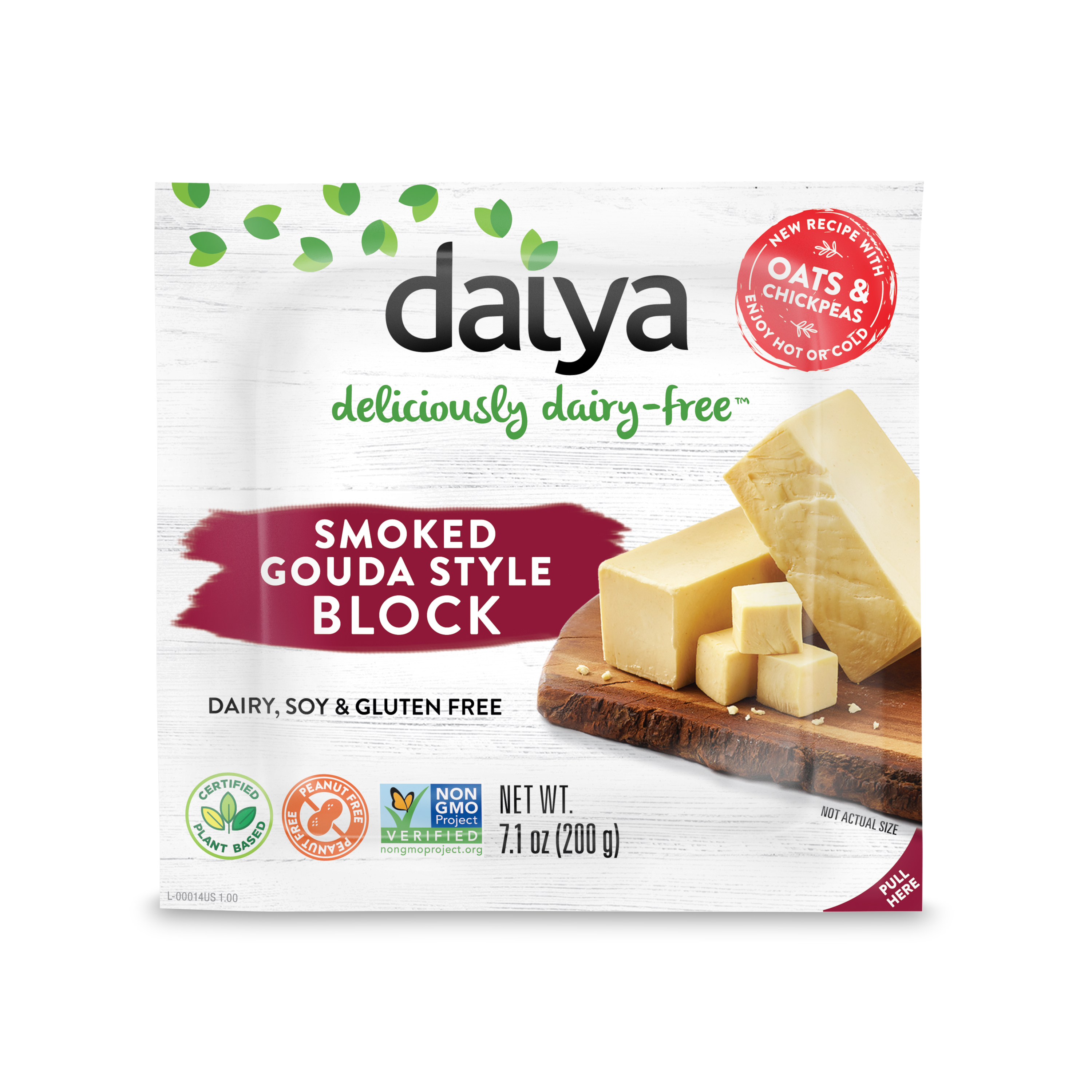 Daiya Foods Smoked Gouda Style Block 8 units per case 202 g
