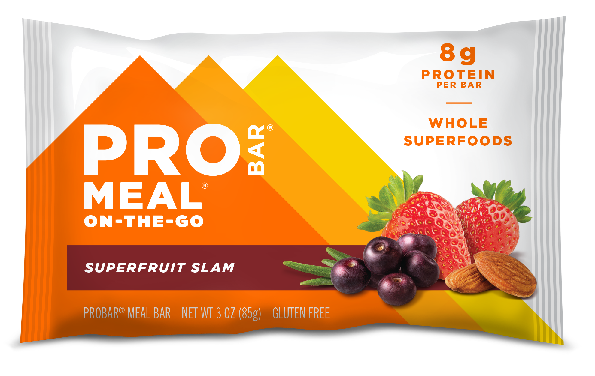 ProBar Superfruit Slam Meal Bar 12 innerpacks per case 3.0 oz