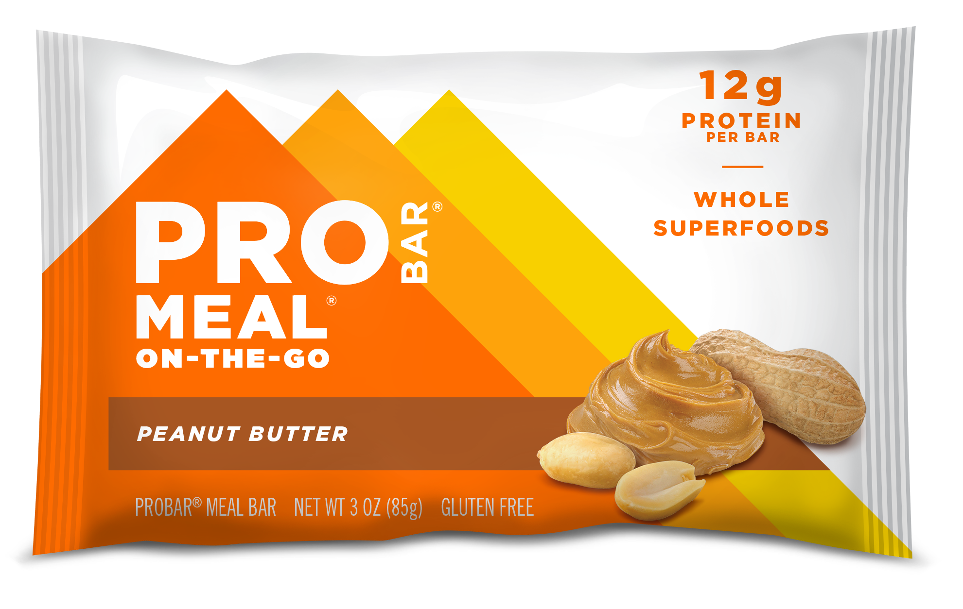 ProBar Peanut Butter Meal Bar 12 innerpacks per case 3.0 oz