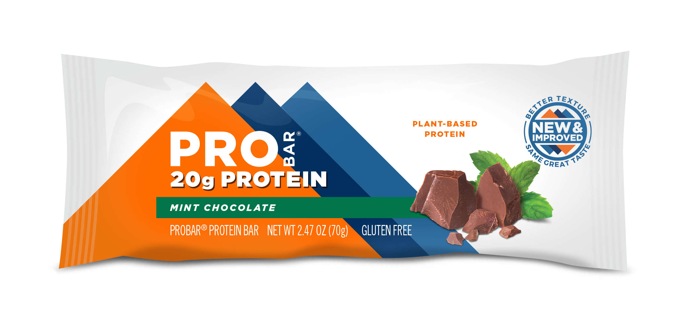 ProBar Mint Chocolate Protein Bar 12 innerpacks per case 2.5 oz