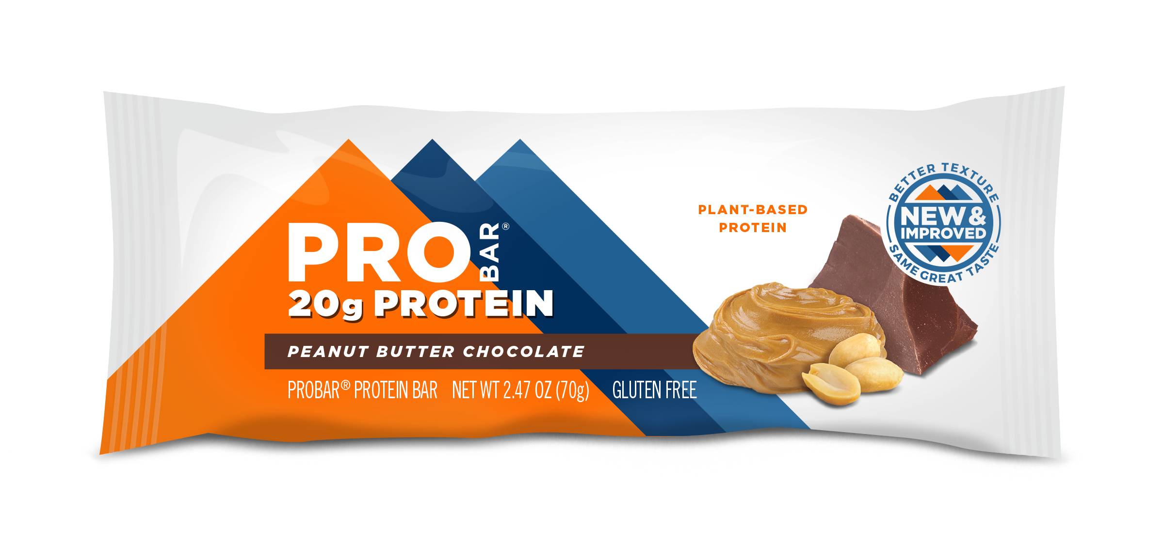 ProBar Peanut Butter Chocolate Protein Bar 12 innerpacks per case 2.5 oz