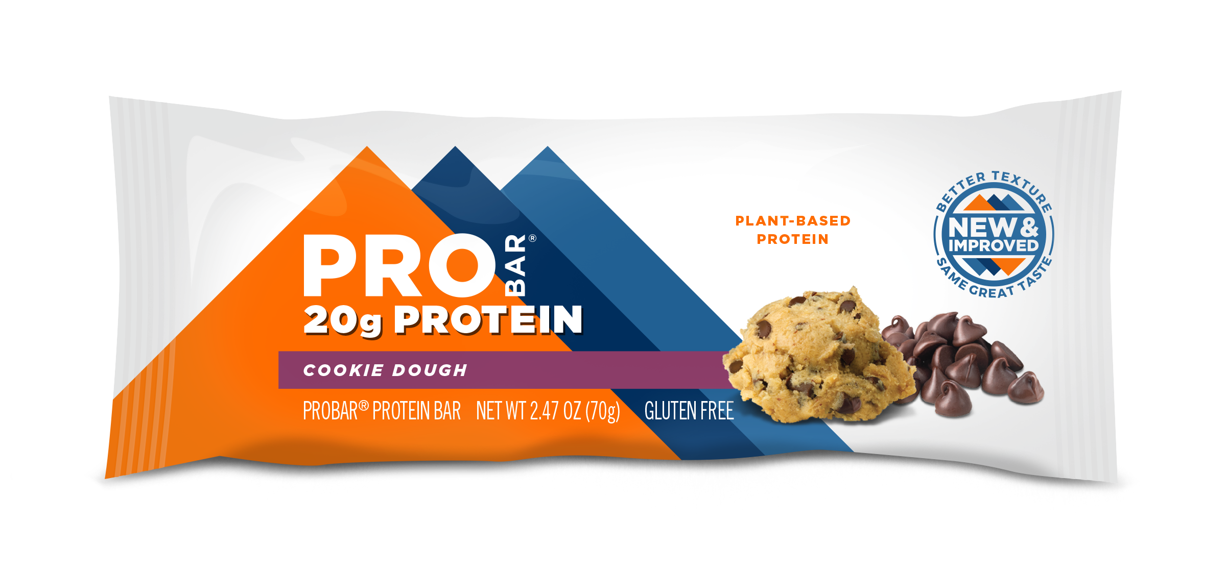 ProBar Cookie Dough Protein Bar 12 innerpacks per case 2.5 oz