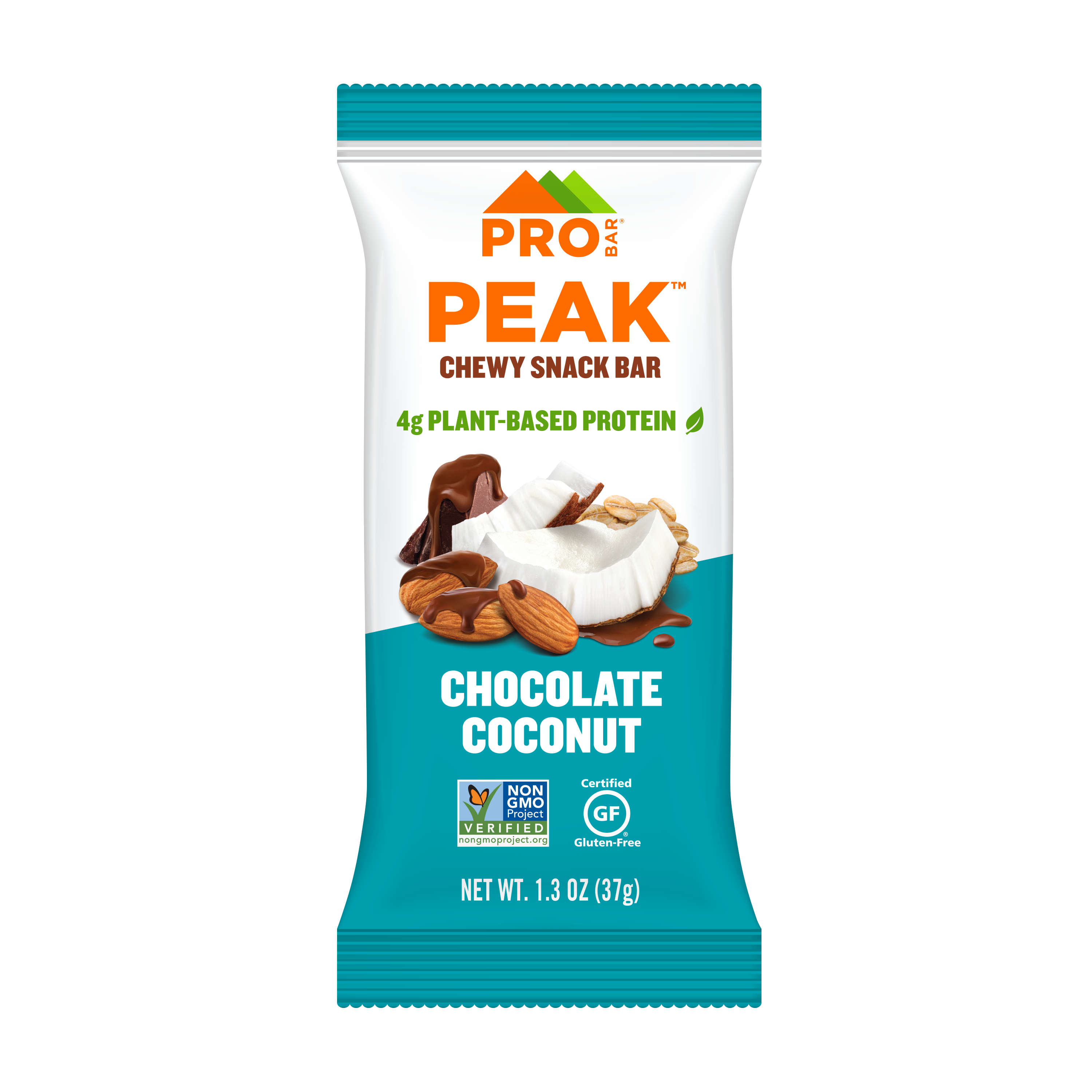 ProBar Chocolate Coconut Peak Chewy Snack Bar 8 innerpacks per case 1.3 oz