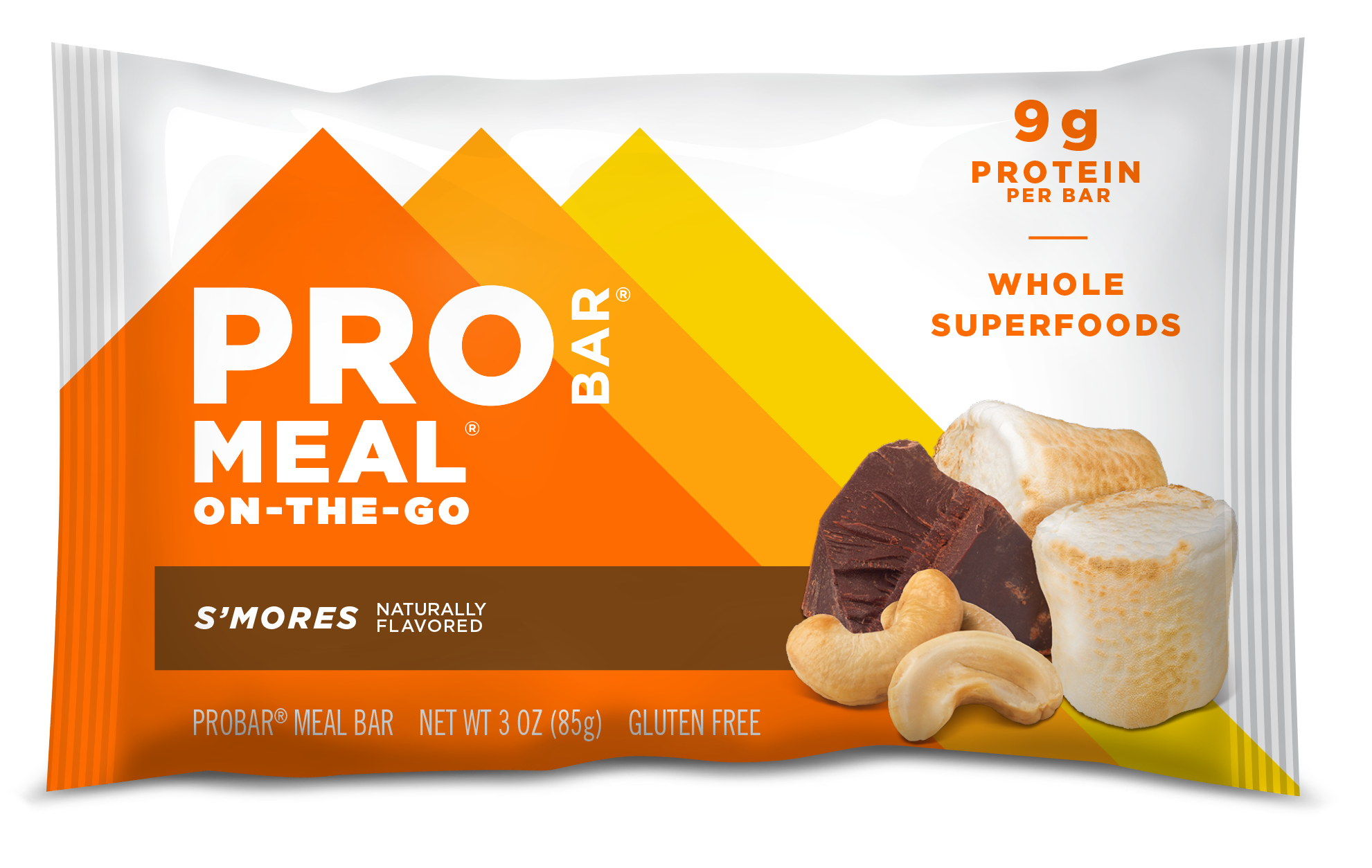 ProBar S'mores Meal Bar 12 innerpacks per case 3.0 oz
