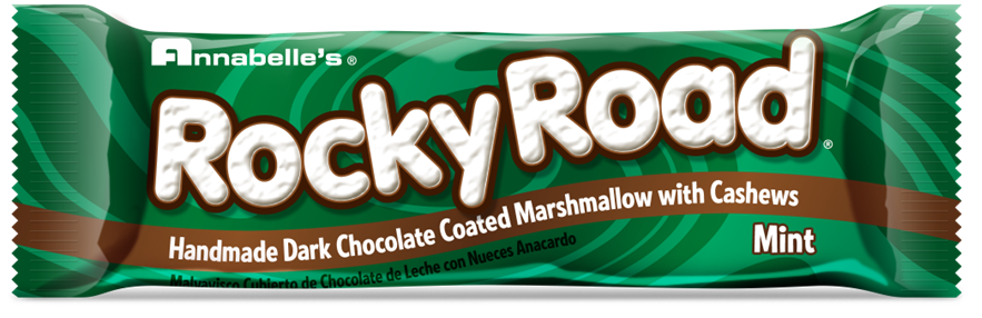Annabelle's Candy Co. Rocky Road Mint 12 innerpacks per case 1.7 oz