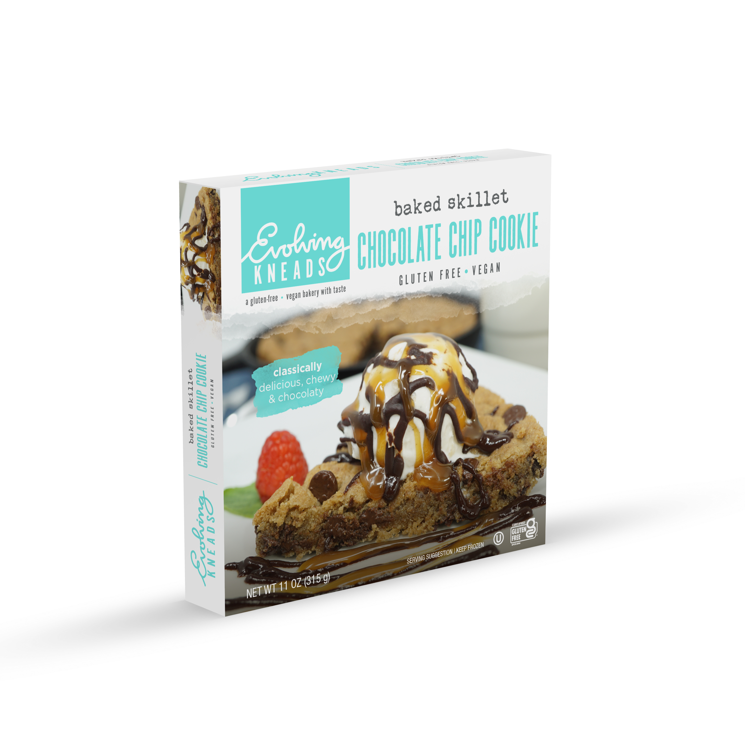 Evolving Kneads GFV Chocolate Chip Cookie Skillet 6 units per case 12.8 oz