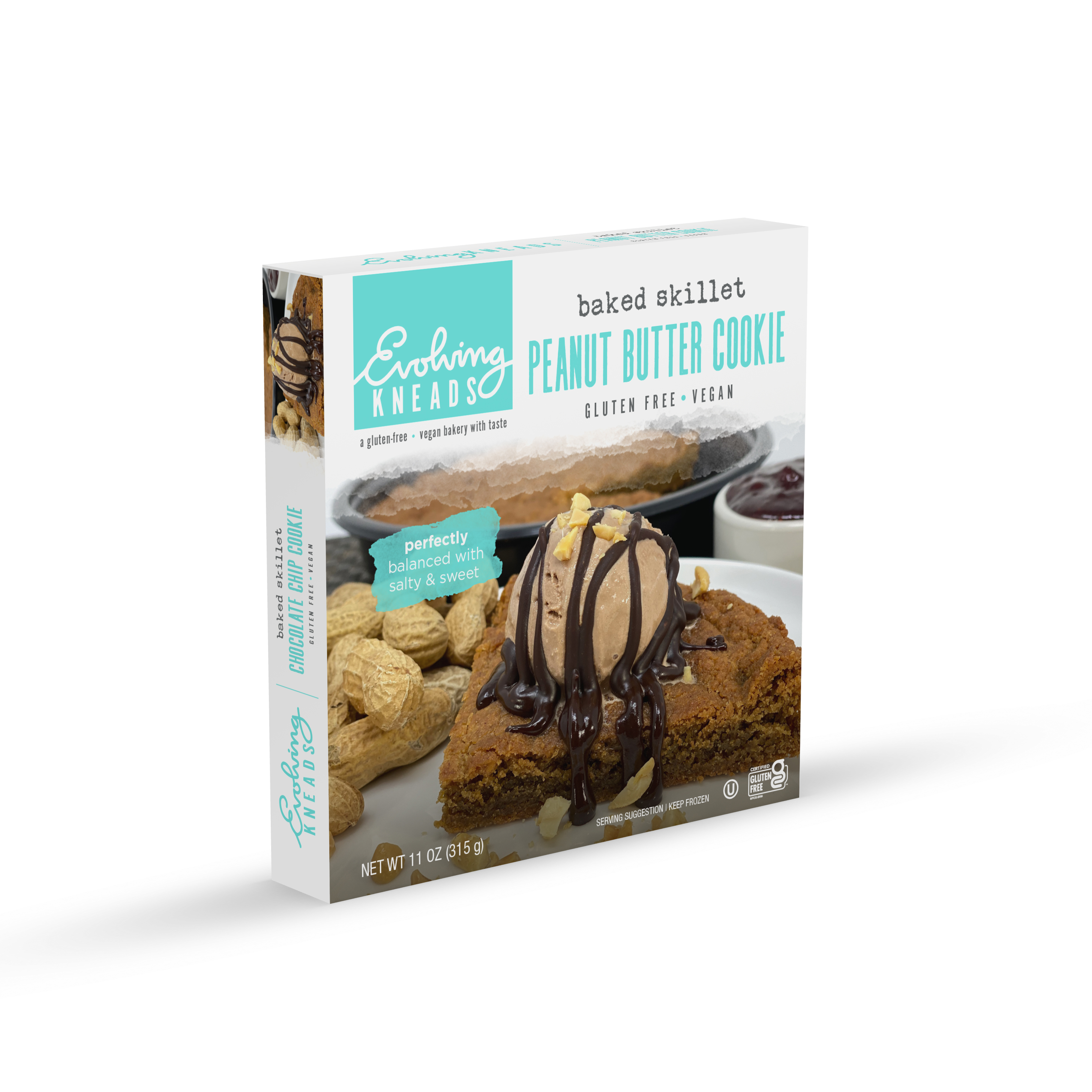 Evolving Kneads GFV Peanut Butter Cookie Skillet 6 units per case 12.1 oz