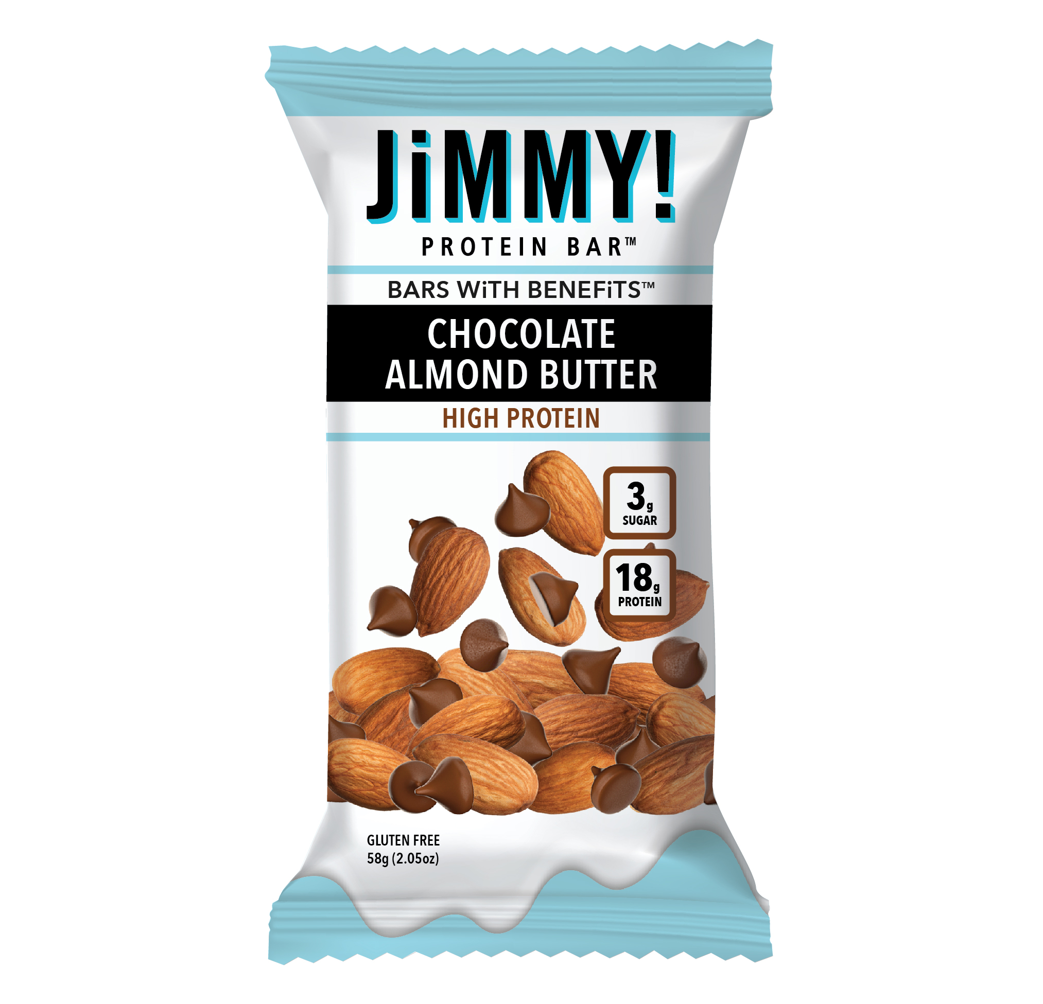 JiMMY! Chocolate Almond Butter 12 innerpacks per case 2.1 oz