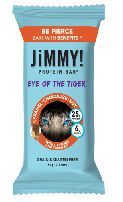 JiMMY! Eye of the Tiger - Caramel Chocolate Nut 12 innerpacks per case 2.2 oz