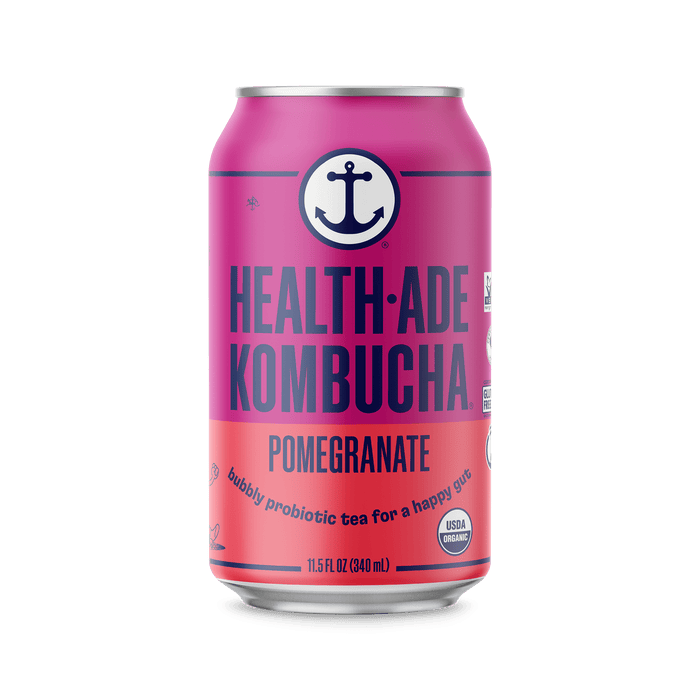 Health-Ade Pomegranate Canned Kombucha 12 units per case 11.5 fl