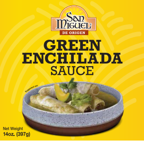 San Miguel Green Enchilada Sauce Can 397 Gr 12 units per case 397 g