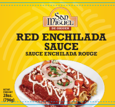 San Miguel Red Enchilada Sauce Can 1794 Gr 12 units per case 794 g