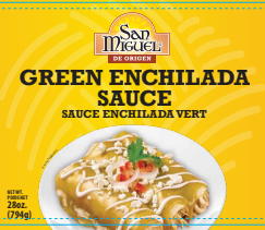 San Miguel Green Enchilada Sauce Can 794 Gr 12 units per case 794 g