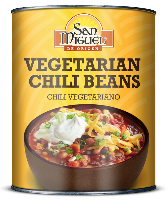 San Miguel Vegetarian Chili Beans Can 425 Gr 12 units per case 425 g